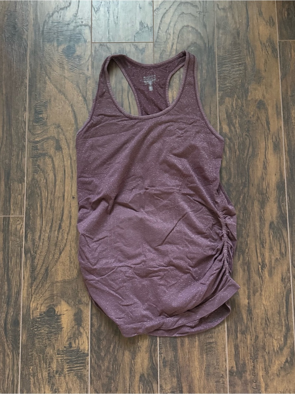 Athleta Size Medium Plum Pink Speedlight Glow Activewear Tank Top
